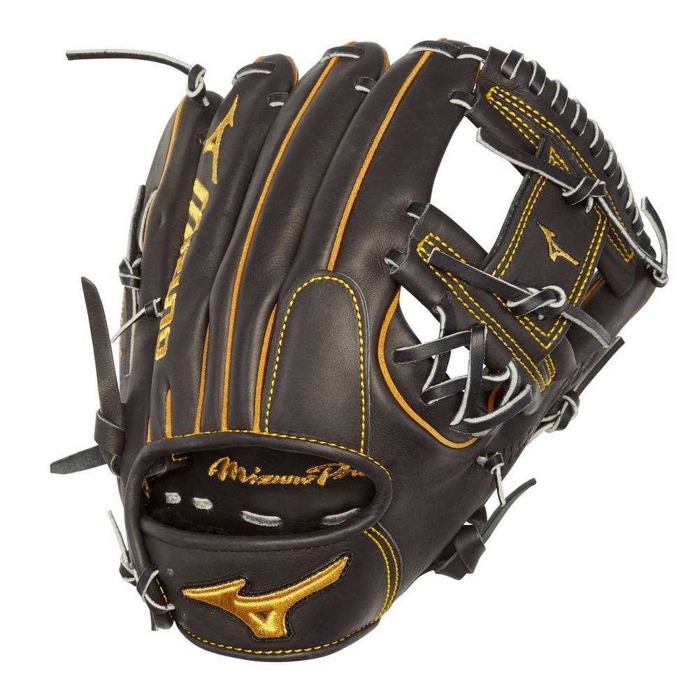 Mizuno Pro Infield 11.75" - Deep Pocket Férfi Kesztyű Fekete PQU148926